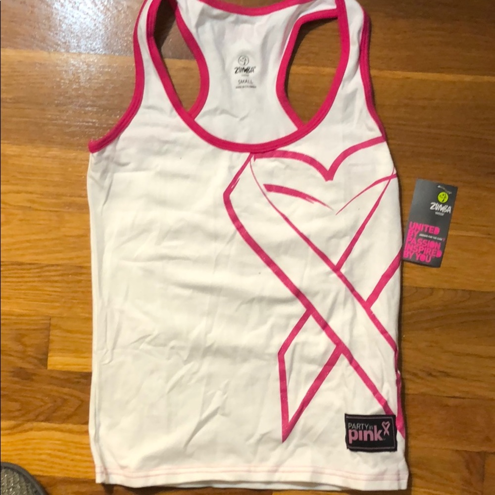 Zumba Party in Pink top sz small